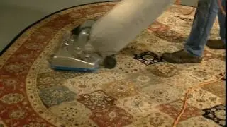 The Rug Spa - Dry Soil Removal: Step 1