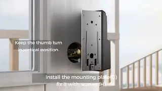 Arpha D280 Keyless Entry Door Lock 5-in-1 Smart Fingerprint Dead