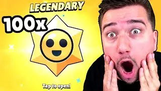 100x STARR DROPS BOX OPENING! 😱 | Brawl Stars