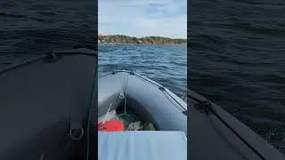 ПВХ тритон 360.sport и мотор Гладиатор 6.2. Глисс по волнам.