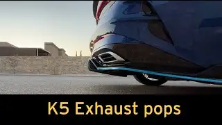 Kia K5 GT-Line Exhaust Burble Pops and Bangs &mdash; No Tune Needed!