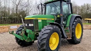2001 John Deere 6910 50kph AutoPowr tractor! 25302