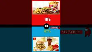 Whould you rather Donald Trum, GTA 6, Boris Johnson, GTA 5, Burger King, McDonalds, Rugby, Baseball