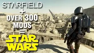 This is INCREDIBLE! - Star Wars Genesis | 300+ Mods Starfield
