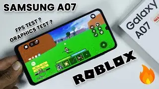 Samsung A07: Roblox Gaming Test + Gameplay🔥