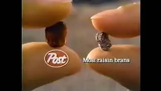 Post Natural Raisin Bran ad w/John Denver, 1987