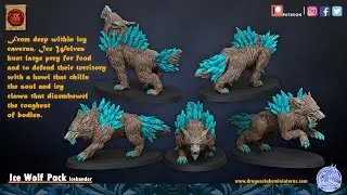 Ice wolf pack 360 video - Icekander