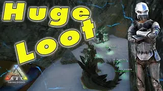 Raiding Broken Base Locations for HUGE Loot! #Ark #Raiding #TGA