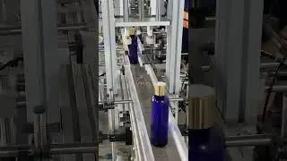 Automatic Shampoo Bottle Capping Machine #cappingmachine #capper #shampoo