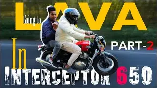 Part 2 Coochbehar to lava in Interceptor 650#interceptor650 #riding #vloging #mountains #lava #fun 