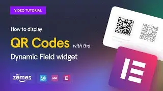 How to display QR codes with the Dynamic Field widget