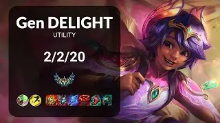 Gen Delight Milio vs Soraka UTILITY - KR CHALLENGER Patch 13.13