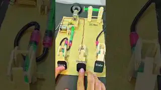 Clutch ,race and Brake working model of car #shorts