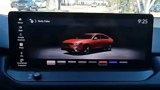 2024 Honda Accord Hybrid Tutorials - Changing The On-Screen Accord Color