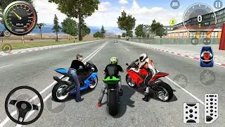 Mega Ramp Bike Racing Simulator 2024 - Extreme Speed GT Bike Stunts Racer - Android / IOS GamePlay