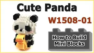 How to Build Mini Blocks Panda & Duck W1508-01 Review Instructions Specifications
