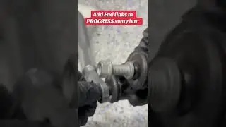 Adding End links to PROGRESS sway bar&nbsp;#rsxtypes #rsx #swaybar #progressswaybars #dc5