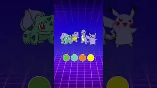 Pok&eacute;mon Color #pokemon #color #coloring #filter #game #impossible #gamefilter #filtergame