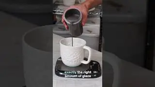 How to get a consistent glaze application every time - Glazing Tips #pottery