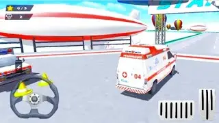 Ambulance Stunts Mega Ramp - Ambulance Car Mega Ramp: GT Racing Games