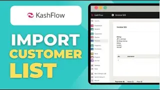 Как импортировать список клиентов в Kashflow