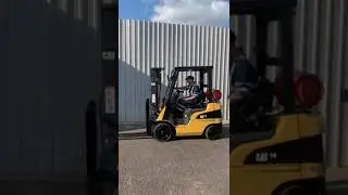 CAT GP18NT USED GAS FORKLIFT (#3722)