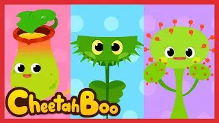 [🎉NEW] Lagu Tumbuhan Monster | Tanaman Pemakan Serangga | Lagu Serangga | Lagu Anak | #Cheetahboo