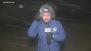 North Carolina's Outer Banks continues to see blizzard-like conditions, high tides