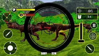 Wild Dinosaur Hunting Games Dino Hunting Games Android Gameplay