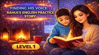 Beginners english practice | Finding his Voice: Rahul's English Practice Story |English practice 