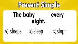 Present Simple | Grammar test