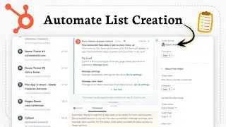How To Use HubSpot AI List Builder (Smart List Automation)