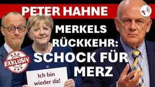 Peter Hahne im Interview: Merkel dem&uuml;tigt Merz! Wird Merkel Bundespr&auml;sidentin?