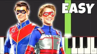 How to Play the Henry Danger Theme - EASY Piano Tutorial