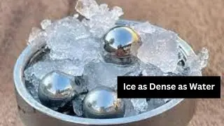 MDA (Medium-Density Amorphous Ice) | Ice as Dense as Water with Hexagonal Lattice | First-time