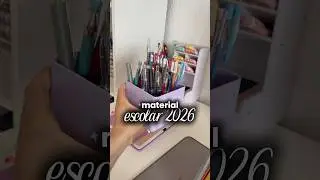 Indica&ccedil;&atilde;o de material escolar 2026 📚📝✨ #estudos #materialescolar2026 #estudantr