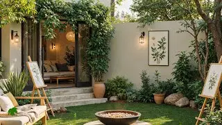 🌿 Spring Garden Retreat Caf&eacute; Jazz ☕ Soft Smooth Jazz for Calm Focus & Relaxation