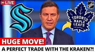 🏒🔥 LEAFS ACQUIRING KRAKEN FORWARD IN A PERFECT TRADE! IS IT A GOOD IDEA? MAPLE LEAFS NEWS