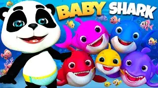 Baby Shark Swim & Play - Baby Songs - Nursery Rhymes & Kids Songs - Watermelon Kids