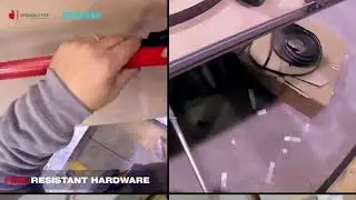 CEAM - Extreme conditions testing on CEAM concealed hinges