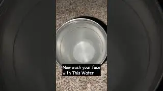 Benefits of Washing Face With Salt Water💧 | #shorts #youtubeshorts #shortvideo # #skincare