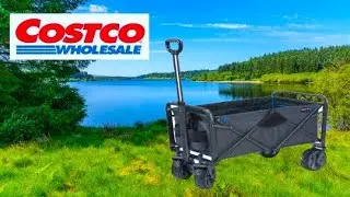 Mac Sport XL Folding Wagon With Brakes From Costco.  Product Review and Field Testing.  Worth it?