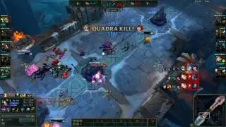 Heimerdinger vs. Lux Pentakill Battle