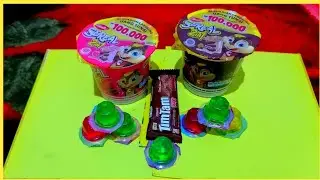 Some Lot's of candies | jelly cup, Sereal fod, Tim Tam chocolate ASMR #asmr #food