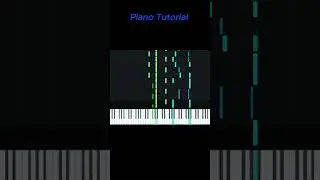 Outer Wilds Main Theme Piano Tutorial  #pianofacil #pianofacile #shortspiano #easypiano