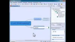 Mindmapping mit Software, z. B. mit XMind