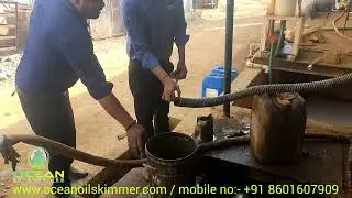 Belt Oil Skimmers & Belt Type Oil skimmer #Belt Oil & grease Oil Skimmer Work /+91 8601607909  