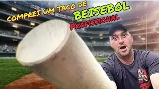 REALIZAMOS NOSSO SONHO COPRAMOS UM TACO DE BEISEBOL *Profissional😲*