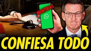 FEIJÓO CONFIESA A LA JUEZA QUE MINTIÓ A TODA ESPAÑA
