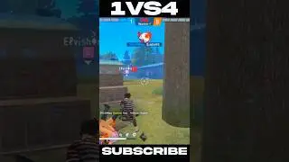 1vs4 🤯 only katana !! full squad khatam just a second 🥵 #shorts #freefire #viral #trending